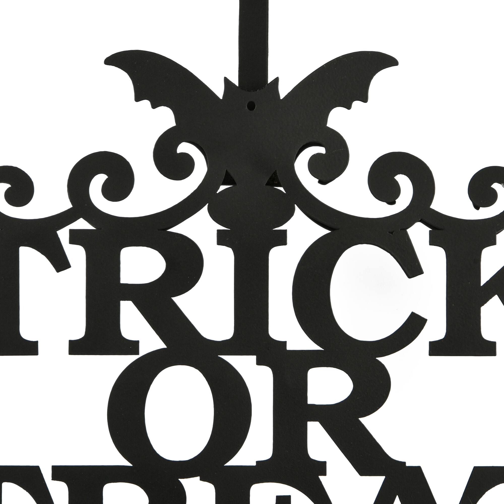 19" Halloween Trick or Treat Wreath Hanger